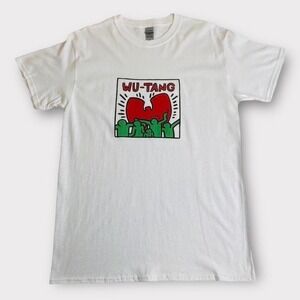 Wu Tang Clan Keith Haring Retro Hip Hop Music Fan T-Shirt